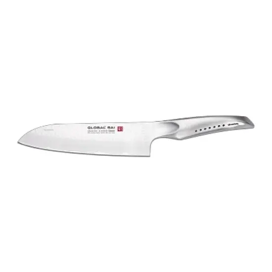 Global SAI 7.5" Santoku Knife image {3}