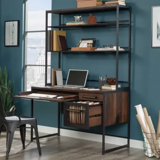 Sauder Briarbrook with Shelf and Drawer Barrel Oak image {2}