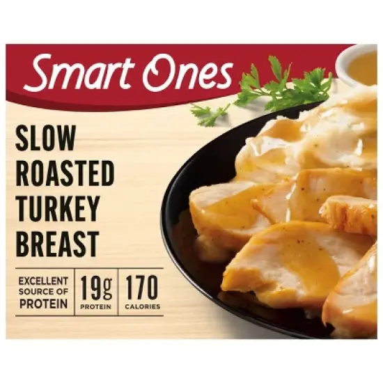 Smart Ones Frozen Slow Roasted Turkey Breast Meal - 9oz image {9}