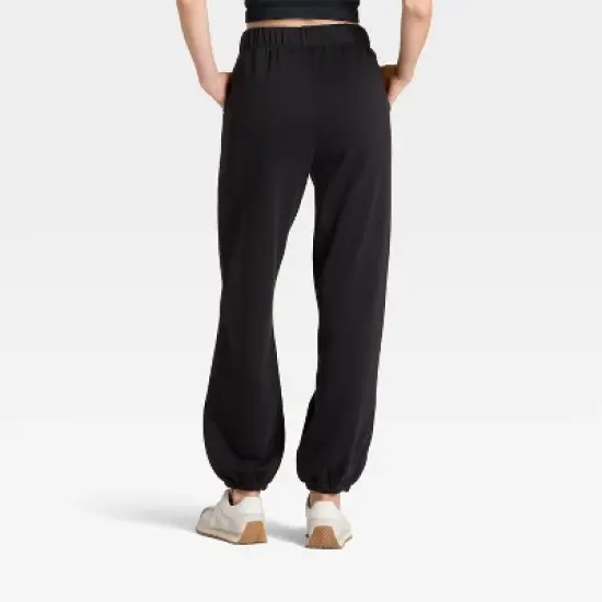 Women's Cinched Fleece Jogger Sweatpants - JoyLab&trade; image {1}