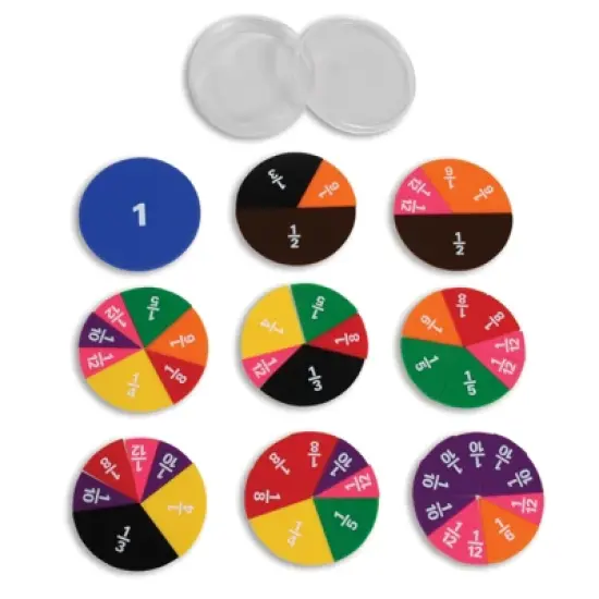 Edx Education Fraction Circles, Set of 51 image {1}