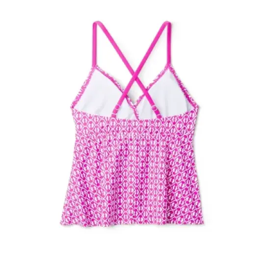 Women's Crossback Tankini Top - Kona Sol&trade; Pink image {5}