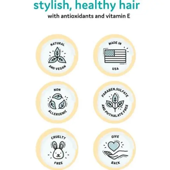 T is for Tame - Hair Taming Gel & Detangling Spray Duo for Kids & Toddlers, All Natural, Alcohol-Free, All Hair Types, 2ct image {7}