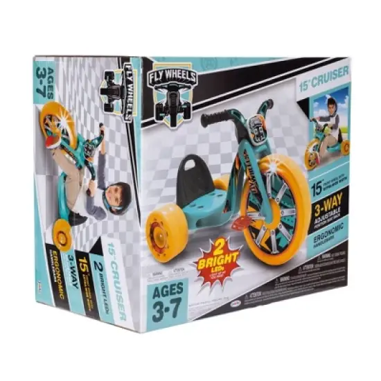 Jakks Pacific 15" Fly Wheel Kids' Tricycle image {4}