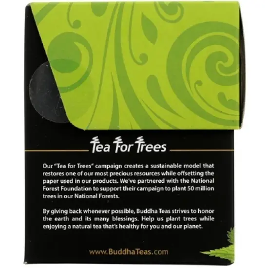 Buddha Teas Organic Nettle Leaf Tea - Case of 6/18 Bags image {4}