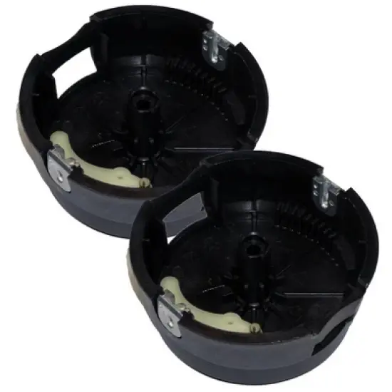 Black and Decker GH1000/GH1100 Trimmer Replacement 2 Pack Spool Housing # 90529876-2PK image {2}