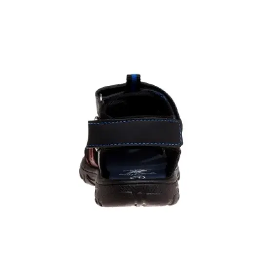 Beverly Hills Polo Club Adventurous Light-Weight Adjustable Strap Sport Sandals for Boys and Girls (Little Kids) image {2}