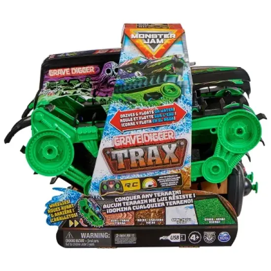 Monster Jam Grave Digger Trax image {1}