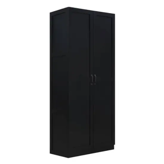 Hopkins Modern 7 Shelf Freestanding Storage Closet - Manhattan Comfort image {9}