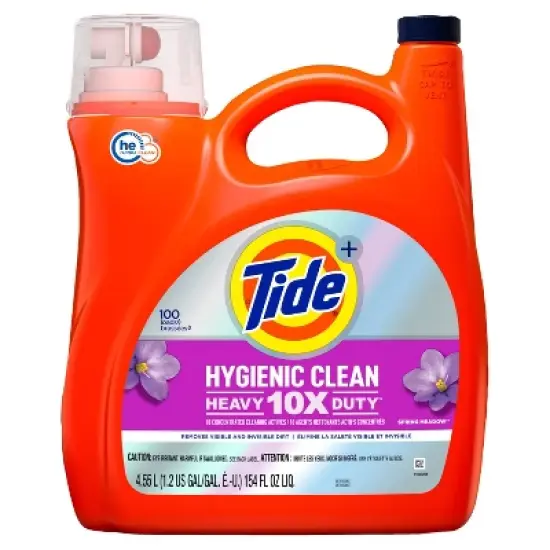 Tide Liquid Clean Laundry Detergent - Spring Meadow image {1}