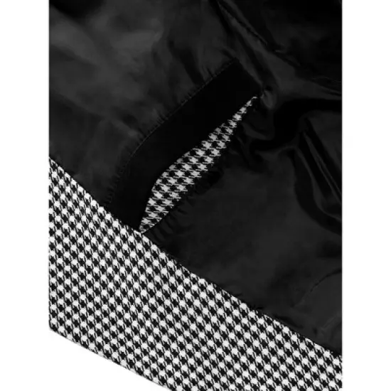 Lars Amadeus Men's Plaid Pattern Button Down Slim Fit Casual Jacket Blazer image {6}