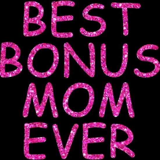 Women's Design By Humans Best Bonus Mom Ever Stepmom Love By MeowShop Racerback Tank Top image {1}