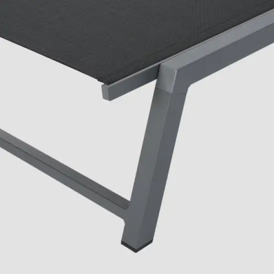 Myers 2pk Aluminum Chaise Lounge: Adjustable Backrest, Weather-Resistant, Christopher Knight Home image {3}