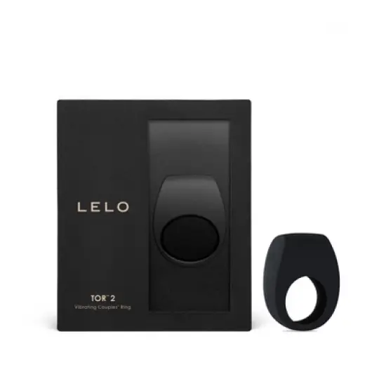 LELO Tor 2 Rechargeable and Waterproof Vibrating Ring - Black image {4}