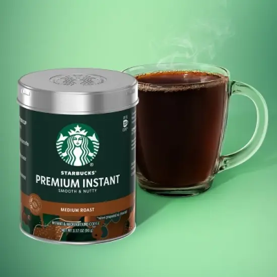 Starbucks Medium Roast Premium Instant Coffee - 3.17oz image {5}