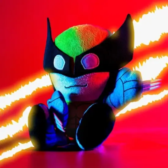 Bleacher Creatures Marvel Wolverine 8" Kuricha Sitting Plush image {5}
