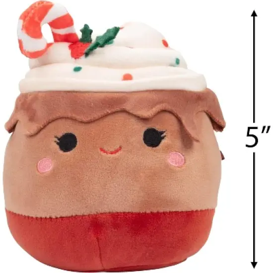 Squishmallows 5-Inch Holiday Mystery Box 5 Pk- Official Jazwares Christmas Plush- Collectible Soft Mini Stuffed Animal Toy-Gift for Kids, Girls & Boys image {2}