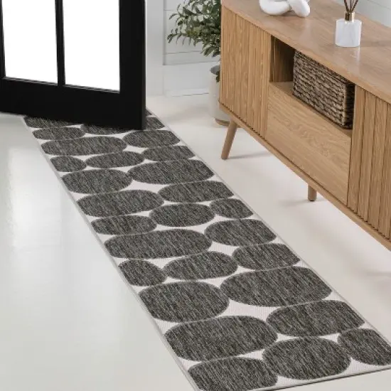 JONATHAN Y Rayna Modern Geometric Organic Shapes Indoor/Outdoor Area Rug image {3}