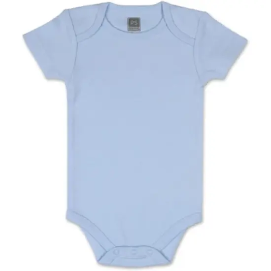 The Peanutshell Baby Boy Short Sleeve Bodysuits, 5-Pack, Blue/Gray/Dino, Newborn to 24 Months image {5}