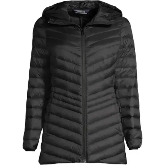 Lands' End Women's Ultralight Packable Down Jacket image {3}