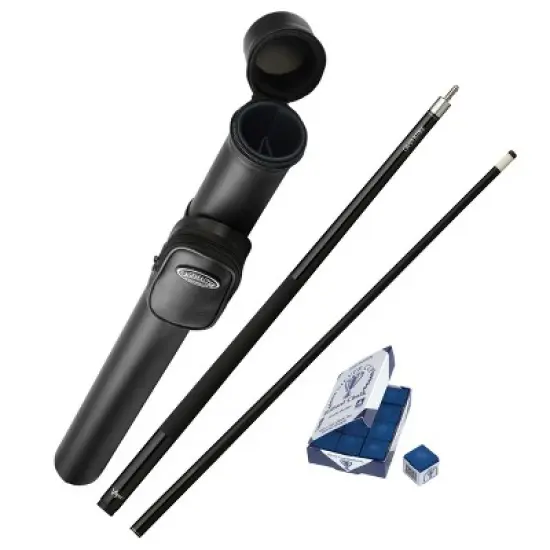 Viper Graphstrike Billiard Cue and Case Set with Silver Cup Cue Chalk image {4}