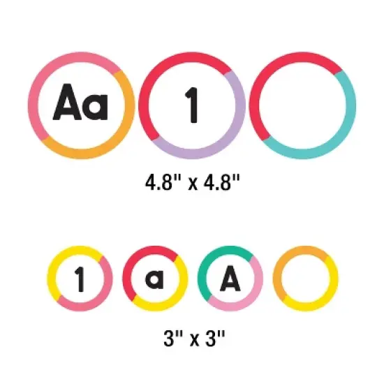 Carson Dellosa Education Student Numbers and Word Wall Letters Mega Pack Cutouts, Grade K-5 (150 cut-outs) image {2}