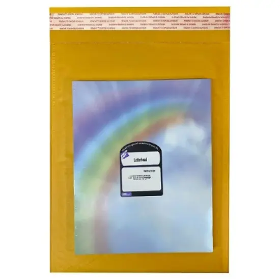 UOFFICE Pack of 1000 Kraft Bubble Mailers 10.5" x 16" - #5 Self-Seal Padded Envelopes image {5}