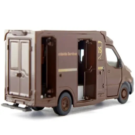 Mercedes-Benz Sprinter Van Brown "UPS Worldwide Services" 1/50 Diecast Model Car by Siku image {3}