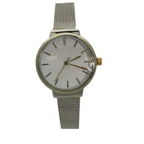 Olivia pratt small face with mesh band watch image {7}