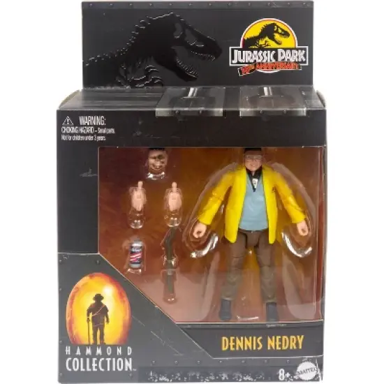 Jurassic World Hammond Collection Dennis Nedry Action Figure image {1}