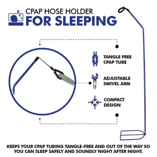 Mars Wellness Cpap Hose Holder for Sleeping - Tangle Proof image {2}