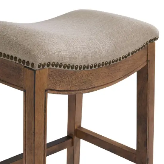 Set of 2 Williston Bar Height Stools - Alaterre Furniture image {5}