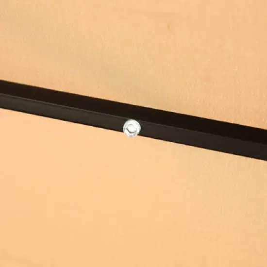 15' x 9' Rectangular Lit Outdoor Patio Market Umbrella with Extra Large Base and Sand Bags - Captiva Designs image {6}