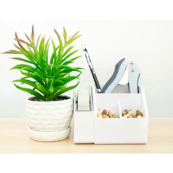 Bostitch EZ Squeeze&trade; 1-Hole Punch, Gray, Pack of 5 image {2}