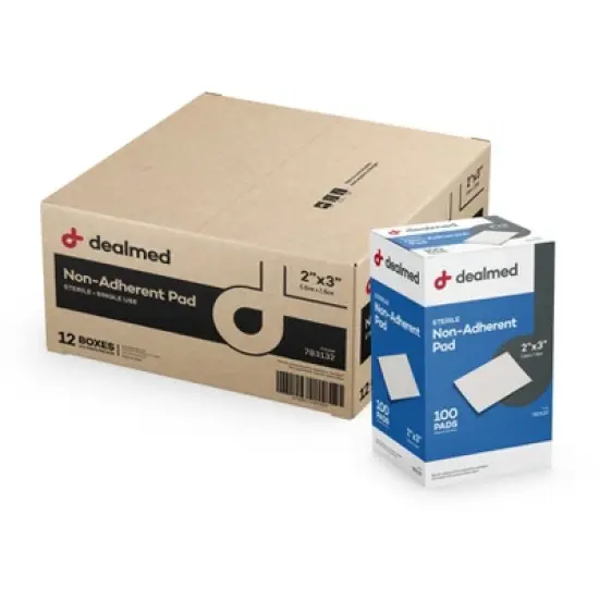 Gauze Pad, Sterile, Non-Adherent 2" X 3" image {4}