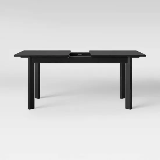 Bombelli Modern Extendable Dining Table Black - Threshold&trade; image {3}