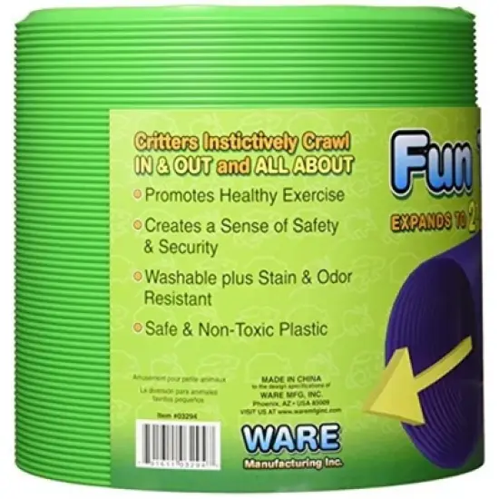 Ware Manufacturing Fun Tunnels Play Tube for Small Pets image {1}