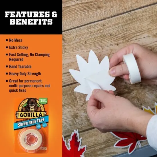 Gorilla 20' Super Glue Tape image {3}