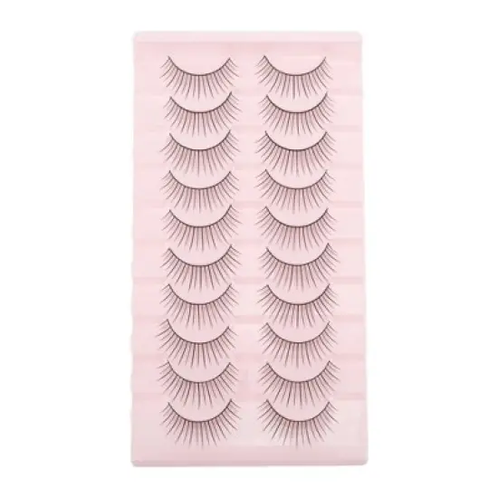 Unique Bargains False Eyelashes for Women 10 Pair image {6}