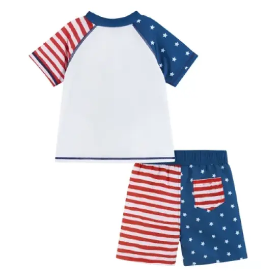 Andy & Evan Toddler Rashguard And Swim Set Multicolored, Size 12-18 Months image {1}