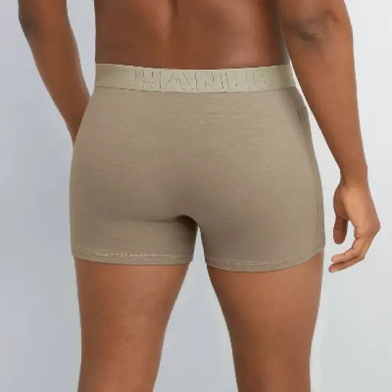 Hanes Premium Men's Explorer Trunks 2pk - Purple/Khaki image {3}