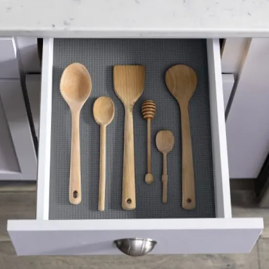 Duck EasyLiner Select Grip Non-Adhesive Shelf and Drawer Liner, Dark Gray image {2}