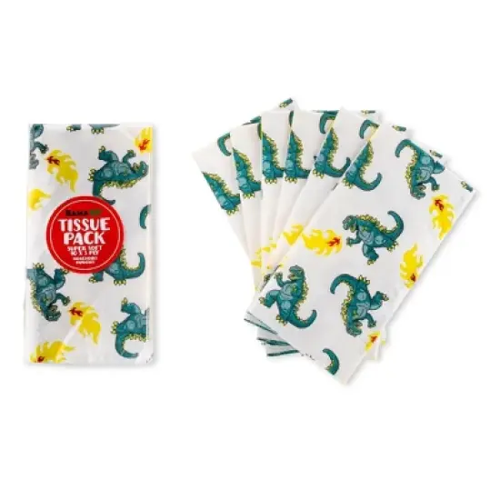 GAMAGO Kaiju Travel Size Tissues | 1 Pack image {9}