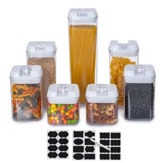 Cheer Collection Airtight Food Storage Containers, Set of 7 image {6}