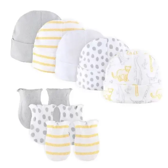 The Peanutshell Newborn Gift Set - Sunshine Jungle - 23pc image {3}