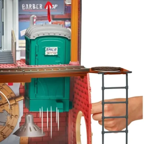 Teenage Mutant Ninja Turtles: Mutant Mayhem Sewer Lair Playset image {4}