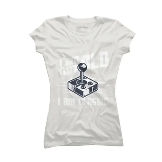 Junior's Design By Humans I Am not Old I am Classic By nerdycorner T-Shirt image {8}