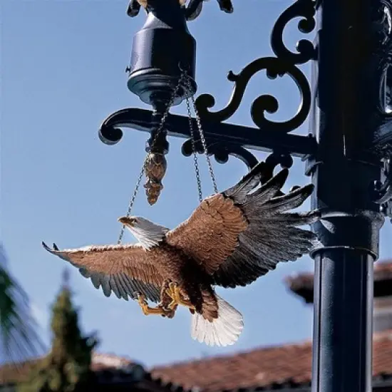 Design Toscano Flight Of Freedom Hanging Eagle Sculpture - Multicolored image {1}