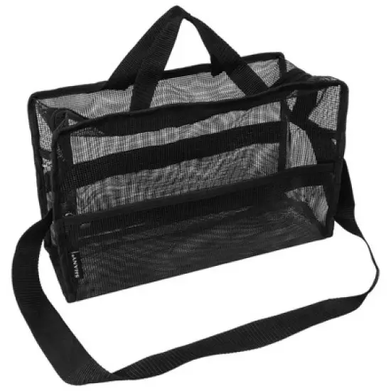 SHANY Collapsible Organizer Mesh Bag and Travel Tote image {1}