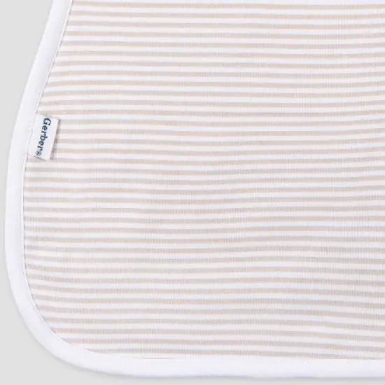 Gerber Baby 5pk Burp Cloth - White image {5}